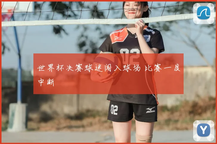 世界杯决赛球迷闯入球场 比赛一度中断